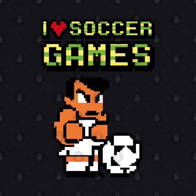 I Love Soccer Games by Fanisetas